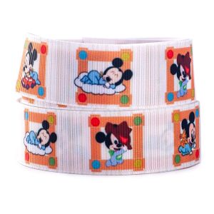Polyester Custom Made Printed Ribbon With Logo For Sale