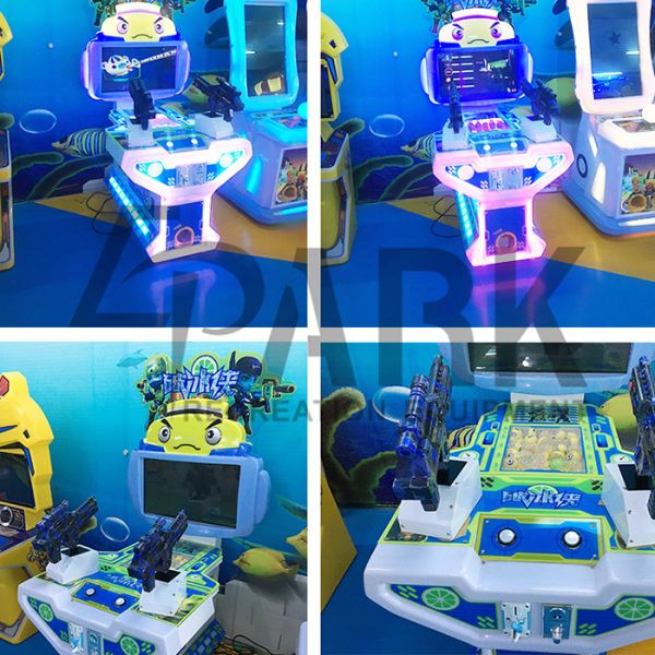 Amusement Park Equipment Indoor Shooting Arcade Game Machine 12 Month Warranty