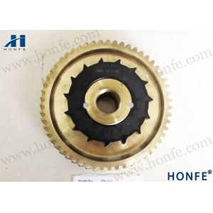 China Globoid Worm Wheel 912510114 Weaving Loom Spare Parts For Sulzer P7100 on sale
