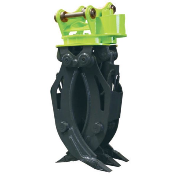 Log grapple PC120 PC130 PC150 PC160 PC180 Hydraulic Rotary Grapple For 12 13 15