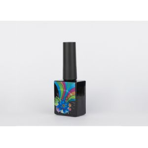 Quality Cosmetic Chromatic Black Nail Polish Bottle Lightweight Beautiful Appearance for sale
