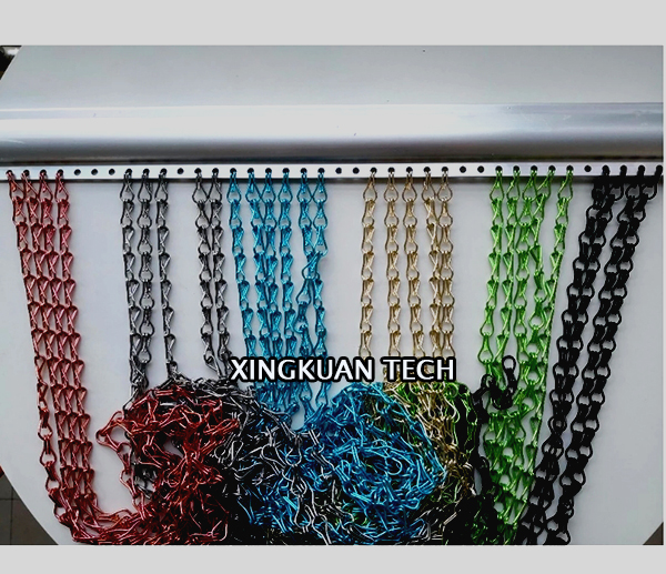 90×210cm Aluminium Insect Door Chain Screen Curtain for decorations
