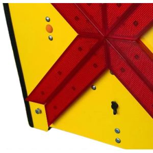 3500mm Aluminum Rubber LED Arrow Board Flashing Dynamic