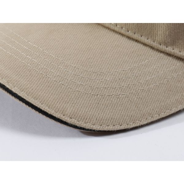 Custom Logo 6 Panel Fitted Free Size Women Men Outdoor Cotton Hot Selling Kahki Color Baseball Cap