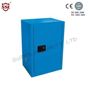 China Stainless Steel Blue Chemical Safety Cabinets For Flammables And Combustibles Fire Proof on sale
