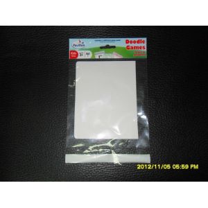 Recyclable Self Adhesive Transparent Plastic Sticker Bag With Header