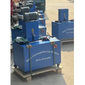 2 Inch Automatic Hose Cutting and Skiving Machine 6-51mm
