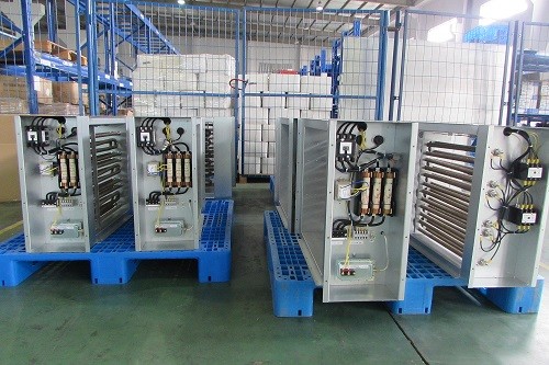 Professional Thermolec Electric Tubular Duct Heater Elements Ceramic Welding