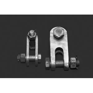 China Stainless / Galvanized Steel Tension Hardware Fittings For Power Transmission on sale
