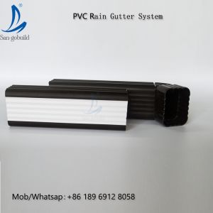 Buy cheap High Quality 5.2inch PVC Rain Gutter Malaysia/Philippines/Kenya from wholesalers