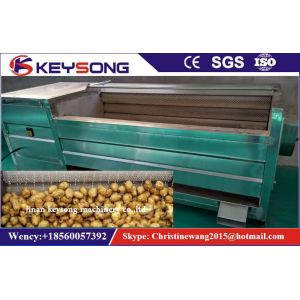 Adjustable Speed Potato Processing Equipment , Fruit And Vegetable Processing