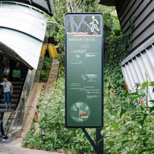 Custom Outdoor Parking Sign Professional Exterior Directional Signage