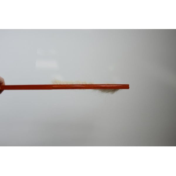 Single Row Bristle or Horsehair Red Paintting Wood Handle Bee Brush