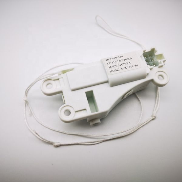 Front Load Washer Plastic DC34-00025B Washing Machine Door Lock Switch for Surmount