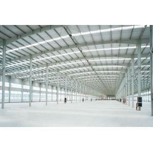 Welded Prefab Steel Structures With Stainless Steel Windows H Section