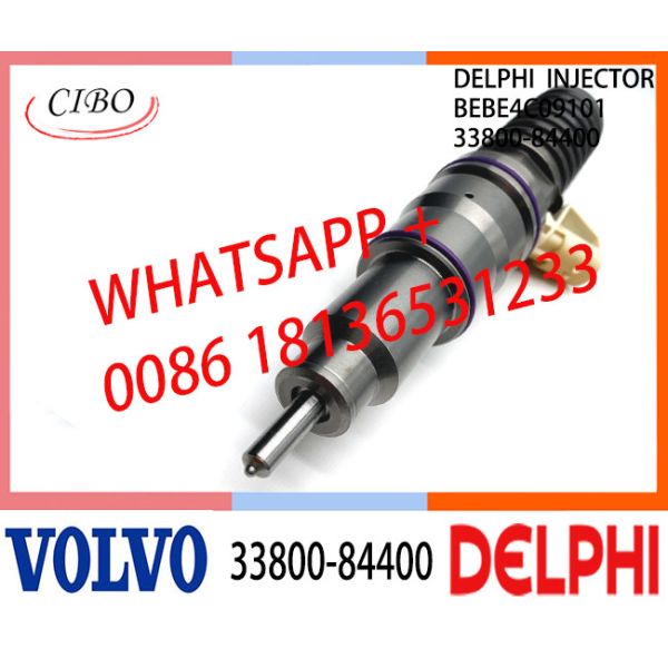 33800-84400 BEBE4C09101 Common Rail Fuel Diesel Injector 33800-84400 BEBE4C09101 E1 for HYUNDAI E1