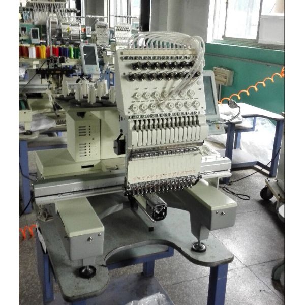 Buy Mixed flat 9 Needle Single Head Embroidery machine for Sweat Suits / Pet Apparel at wholesale prices