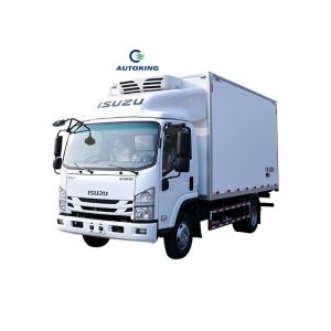 Comfortable Driving Environment Isuzu Kv100 Refrigerated Truck For Food