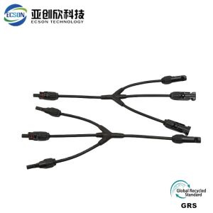 Customized CNC Machining Plastic Parts for Waterproof Y-shaped photovoltaic