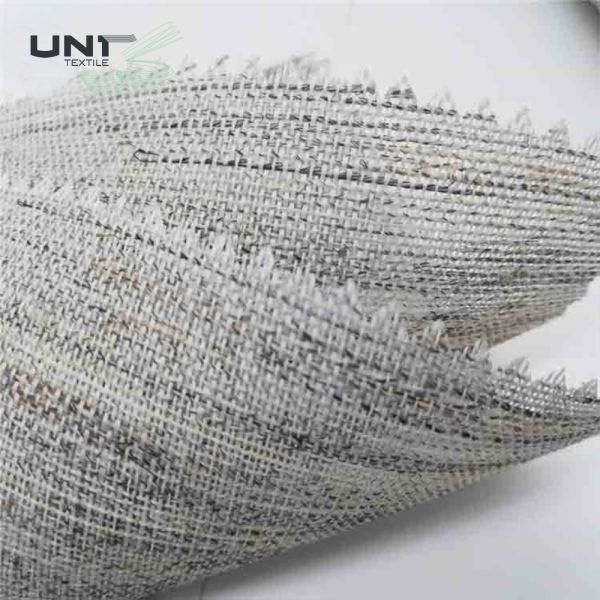 Buy 50g - 200g Hair Interlining Canvas Fabric Elastic Chest Canvas Piece at wholesale prices