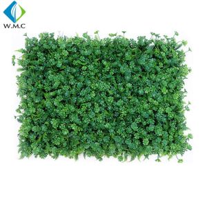 UV Resistant Artificial Grass Wall , PE Material Artificial Fence Roll