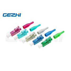 Compact Single Mode Simplex Optic Fiber Connector LC UPC APC 0.9mm FTTH Blue