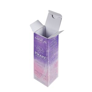 Gloss UV Coating Cosmetic Skincare Box Packaging With Custom Design