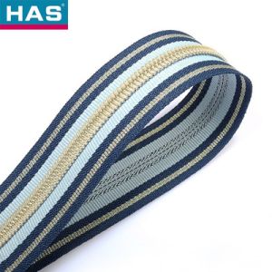 Metal Puller and Colorful Fabric Strap 5 Nylon Closed-End Zipper for Hoodies