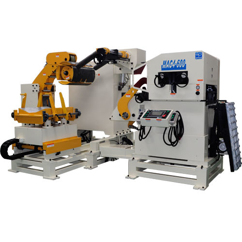 Fast Speed Punch Feeder Metal Sheet Straightening Machine / Wire Rope Press