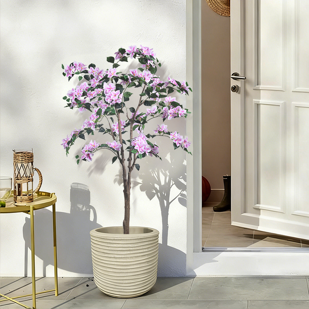 Wholesale 150cm 180cm Artificial Bougainvillea Tree - Model C Light Pink | Haihong Factory Direct | UV Resistant Artificial Flowers | Bulk Decor