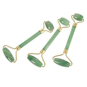 Green Aventurine Double Jade Roller