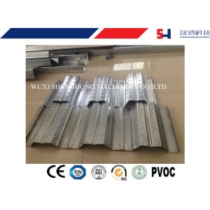 High-duty metal deck roll forming machine with convenient management system