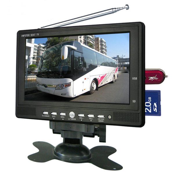 Buy Quad Split 7 inch TFT Car Rear View LCD Monitor 2AV Port monitor at wholesale prices