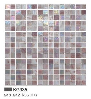 KG series glass mosaic for kitchen decoration KG335