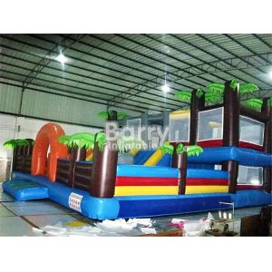 PVC Inflatable Combo Games Bouncy Jumping Castles Amusement Park