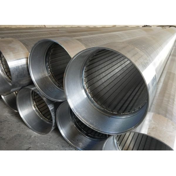 Pipe 89mm Wire Wrapped Screen For Water Well Filter