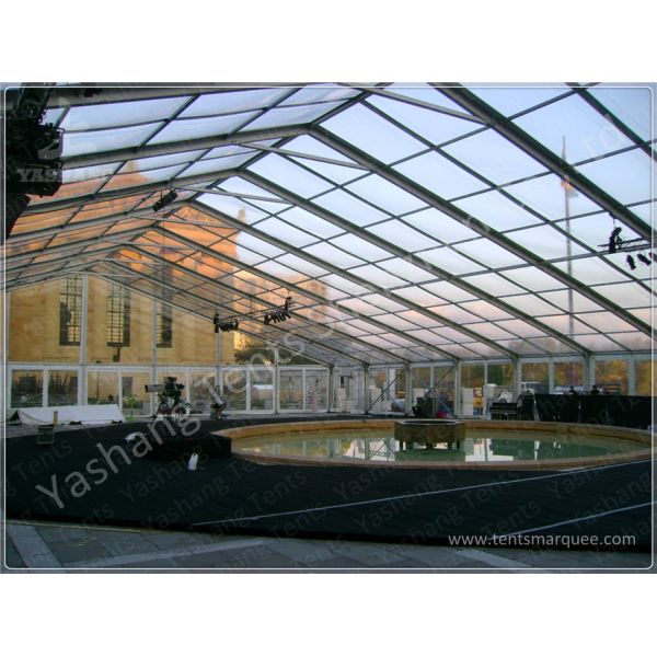 Anti UV Aluminium Frame Tents , Transparent Party Tent With 1000 Seaters