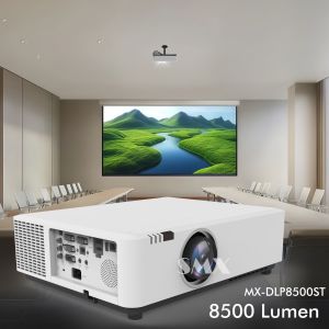 8500 Lumen DLP Laser Projector with Short-Throw Clarity