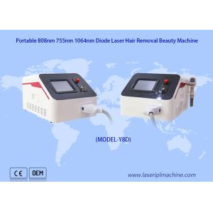 Portable Effective Painless 808 Diode Laser Hair Removal For Beauty Salon