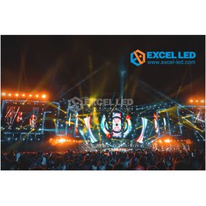 Flexible IP20 4500nits 500x1000mm Indoor LED Rental Display