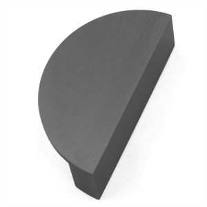 Luxe Transitional Cabinet Semicircle Satin Brass Handles kitchen cabinet handles