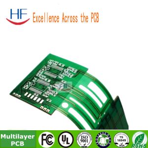 Quality Flexible Multilayer PCB Fabrication Assembly Computer Circuit Board FR4 4mil for sale