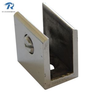 China stainless steel glass clamps RS2801, finishing satin and mirror on sale