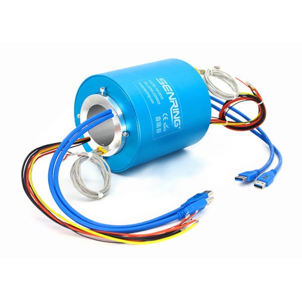 Buy 50mm USB2.0 Signal Transmission Vacuum Slip Ring 110v 2A at wholesale prices