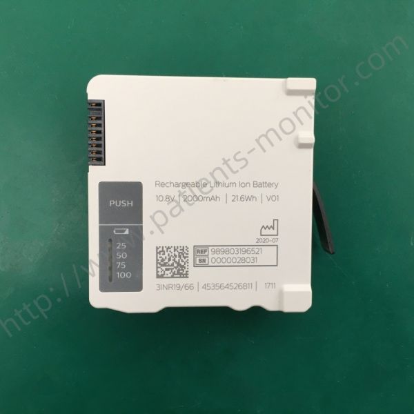 PHiliph IntelliVue X3 / MX100 Rechargeable Lithium Ion Battery 989803196521