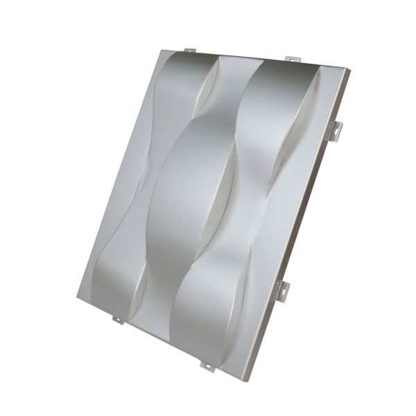 Buy 3D Hyperbolic Aluminium Panel With Convex Protuberant Surface For Special Building Decoration at wholesale prices