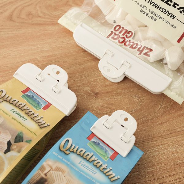 3pcs small medium and large Size Bag seal Clips Foods Snacks Bag Paper seal