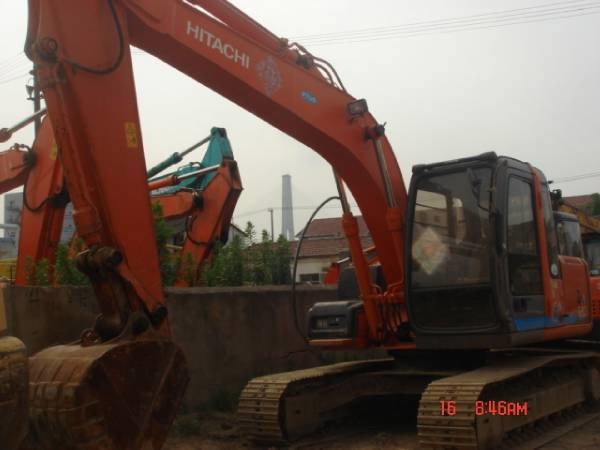 Buy 12T weight Used Crawler Excavator Hitachi ZX120 ISUZU 4BG1 engine with Original Paint at wholesale prices