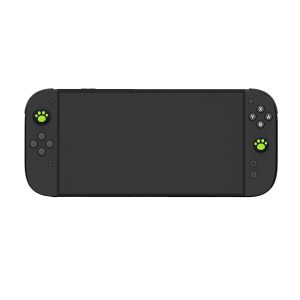 Cartoon Cute Pattern Cat Paw Silicone Thumbstick Joystick Caps for Nintendo