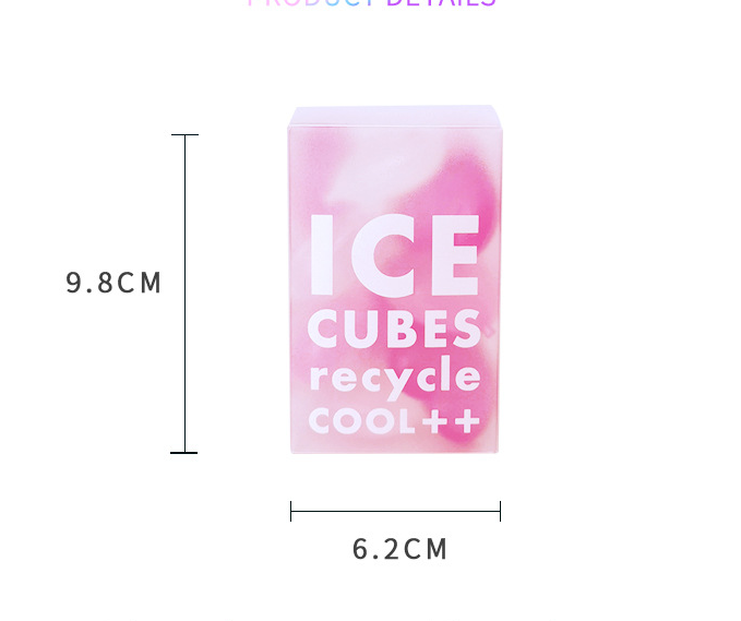 Ice Cream Tools Plastic Heart Shape Ice Cube for Beer Cooling Food Grade Bar Accessories